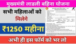 Ladli behna yojana form kaise bhare